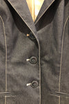 Veston charcoal style denim (s) seconde main Jessica