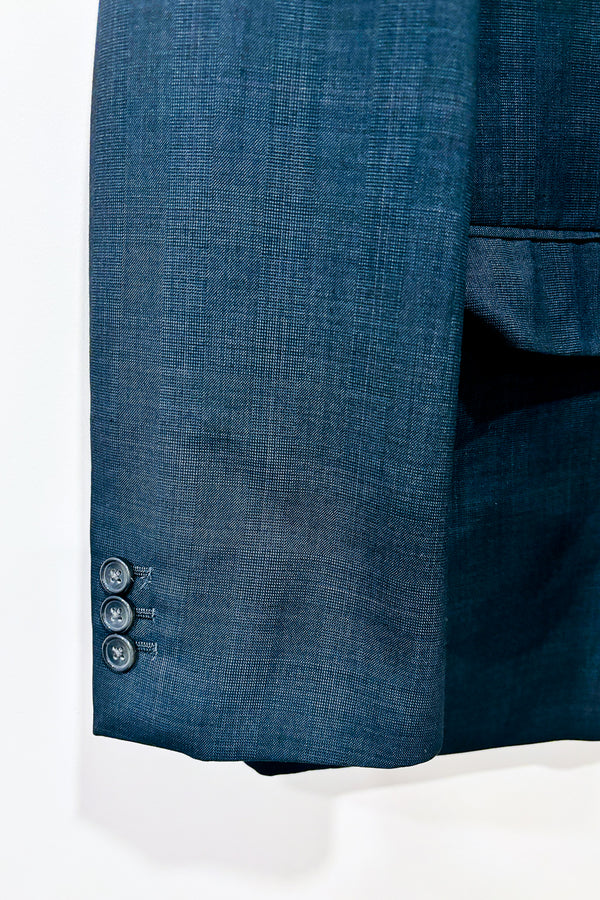 Veston marine Classic Fit (l) - Homme seconde main Perry Ellis
