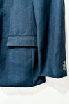 Veston marine Classic Fit (l) - Homme seconde main Perry Ellis