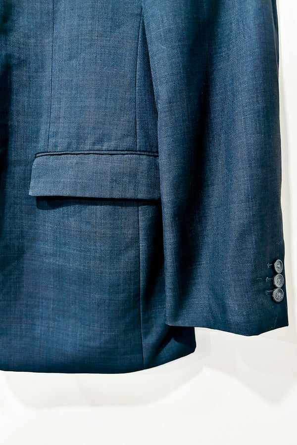 Veston marine Classic Fit (l) - Homme seconde main Perry Ellis