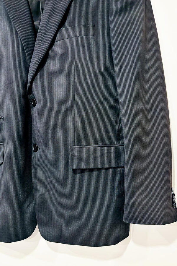 Veston noir rayé (m) - Homme seconde main Shoot