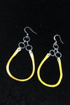 Boucles d'oreilles pendentif goutte or seconde main Autres