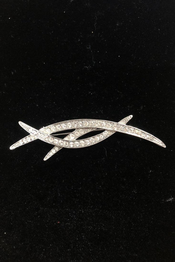 Broche vague de diamants seconde main Autres