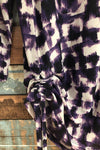 Chandail mauve avec motifs (s) seconde main 2dye4