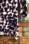Chandail mauve avec motifs (s) seconde main 2dye4