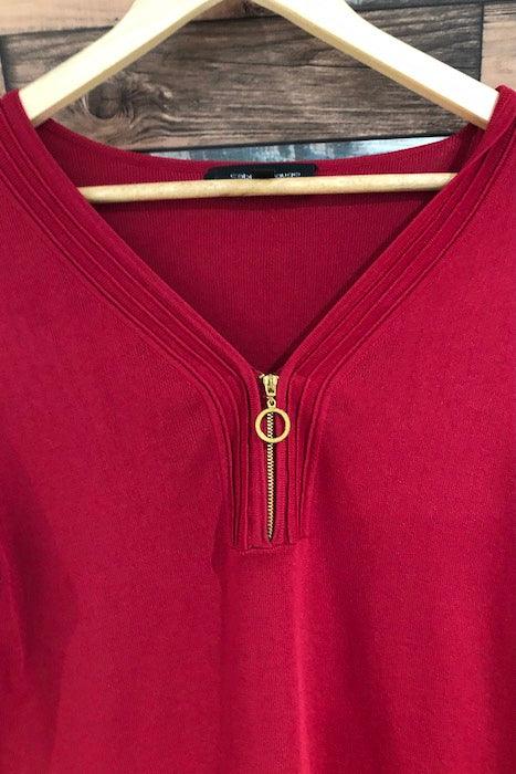 Chandail rouge (l) seconde main Cable & Gauge