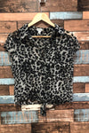 Chemise à nouer motif leopard (s) seconde main Dynamite