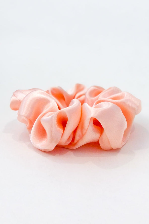 Chouchou satiné seconde main Blush Pop Creations Pêche