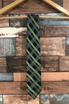 Cravate verte à carreaux - Homme seconde main Shoot