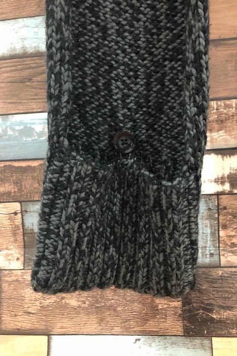 Foulard gris avec boutons seconde main Lolë
