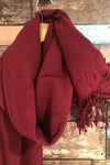 Foulard brun rouge seconde main Autres
