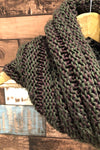 Gros col mauve et vert seconde main Vero Moda