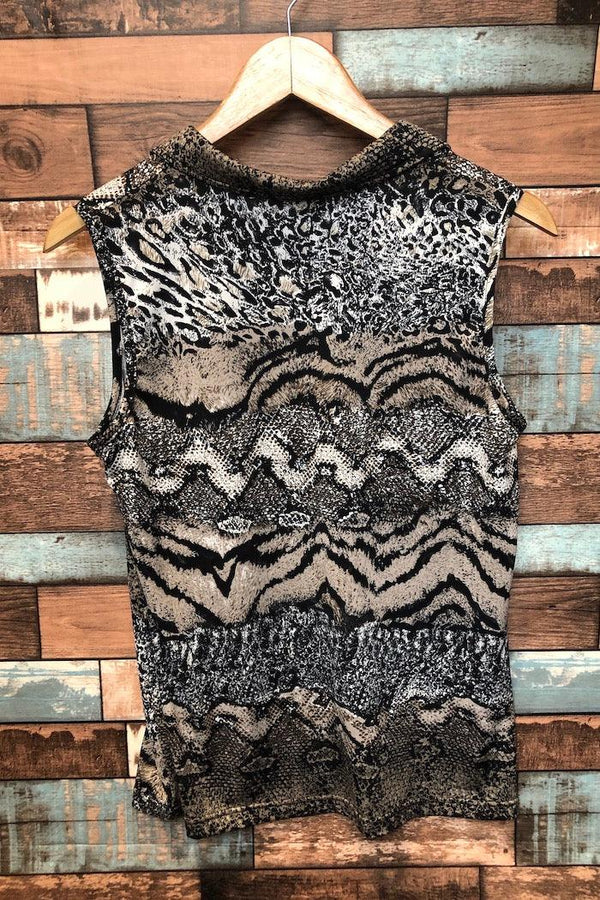 Haut de sport sans manche motifs animal (l) seconde main Dexim Golfwear