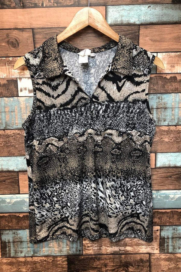 Haut de sport sans manche motifs animal (l) seconde main Dexim Golfwear