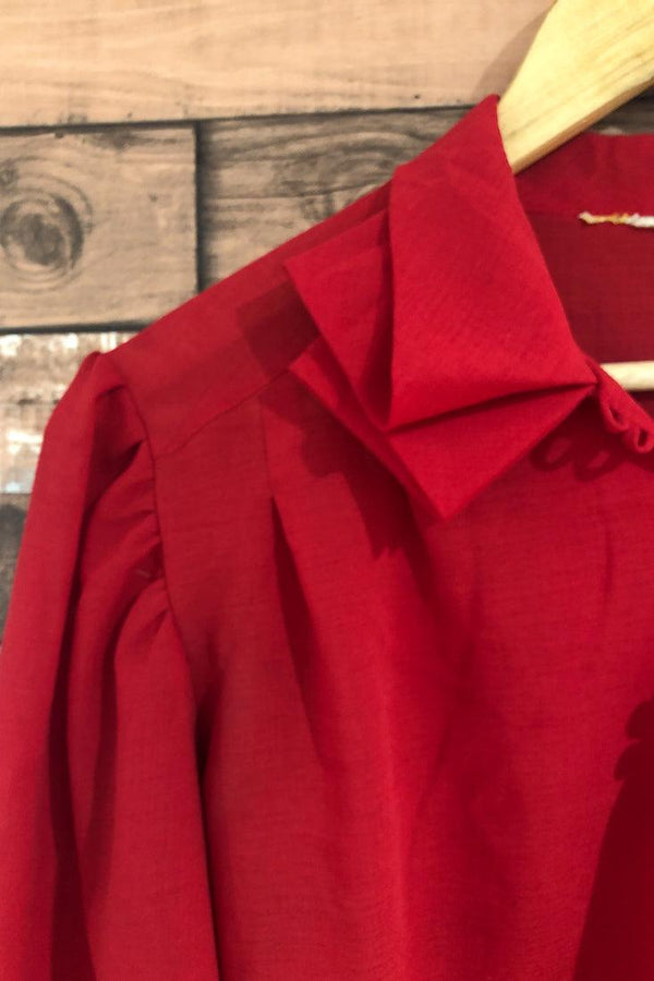 Haut fluide rouge (m) seconde main Autres