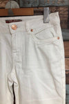 Jeans blanc jambe étroite (s) seconde main Makers of True Originals