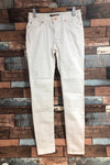Jeans blanc jambe étroite (s) seconde main Makers of True Originals
