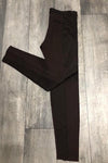 Jegging épais brun chocolat (l) seconde main InWear