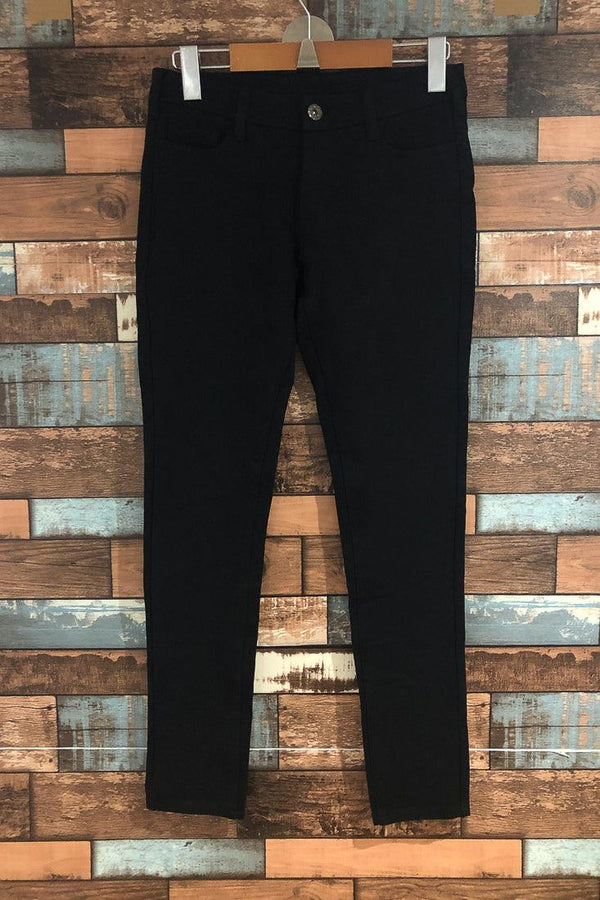 Jegging noir jambe étroite (xs) seconde main Parasuco
