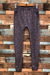Legging mauve chamoiré (s) seconde main Autres