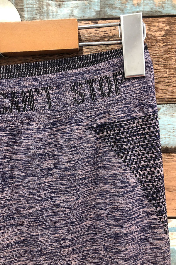 Legging mauve chamoiré (s) seconde main Autres