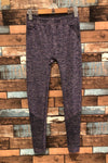 Legging mauve chamoiré (s) seconde main Autres
