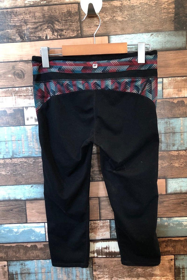 Legging sport noir avec motifs (s) seconde main Fabletics