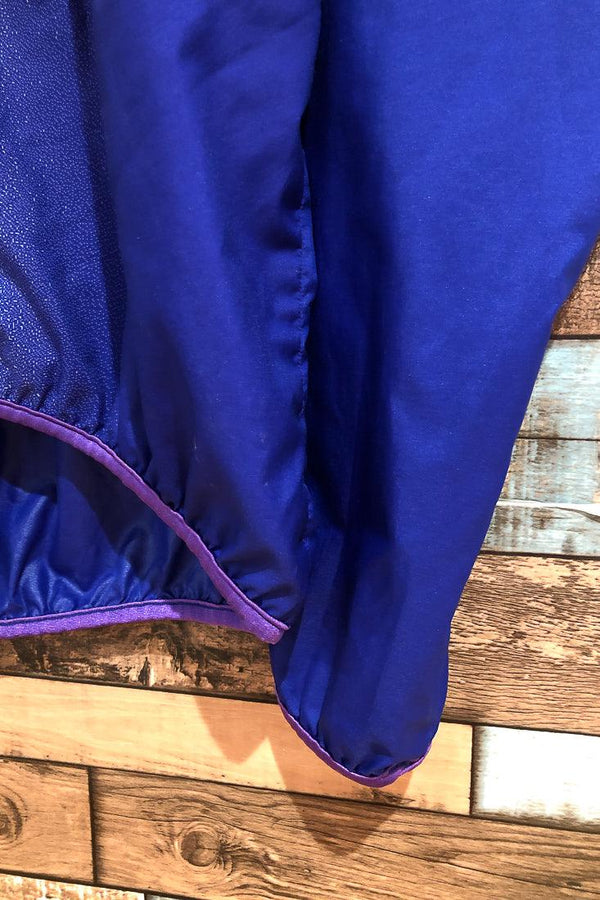 Manteau léger bleu et noir (m) - Homme seconde main Louis Garneau