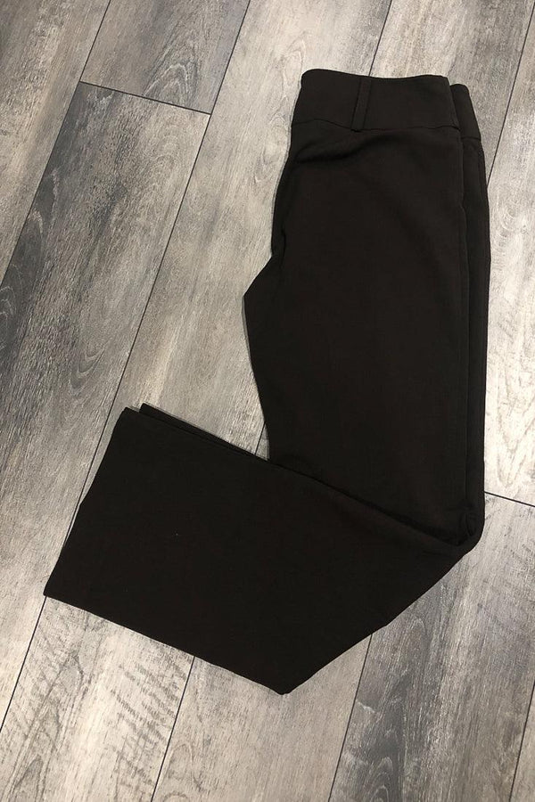 Pantalon brun jambe droite (l) seconde main Le Château