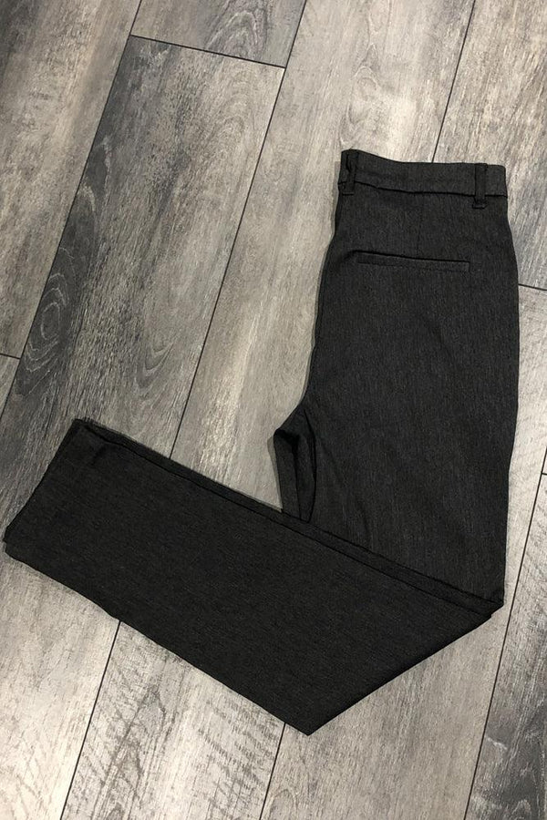 Pantalon droit charcoal (m) seconde main Suzy Shier