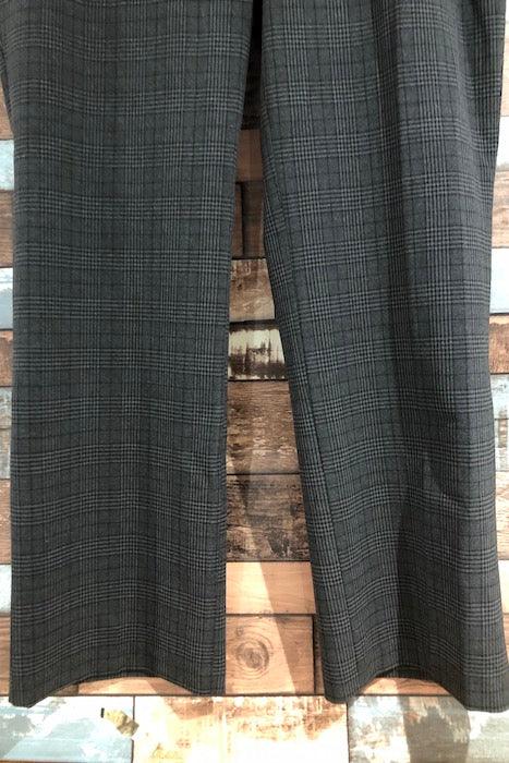 Pantalon gris à carreaux jambe droite (m) seconde main Hilary Radley