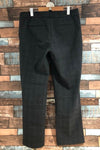 Pantalon gris à carreaux jambe droite (m) seconde main Hilary Radley
