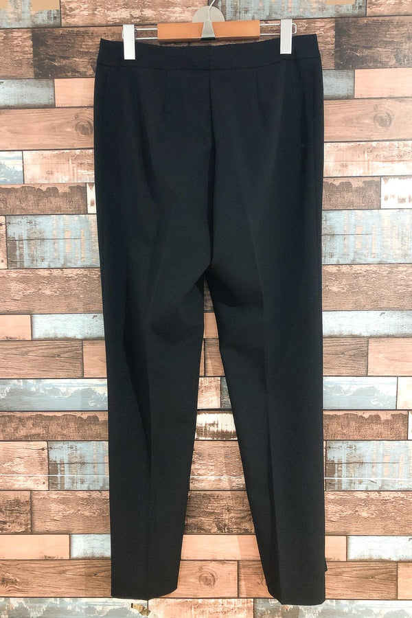 Pantalon Kristy noir taille haute jambe droite (m) seconde main Kasper