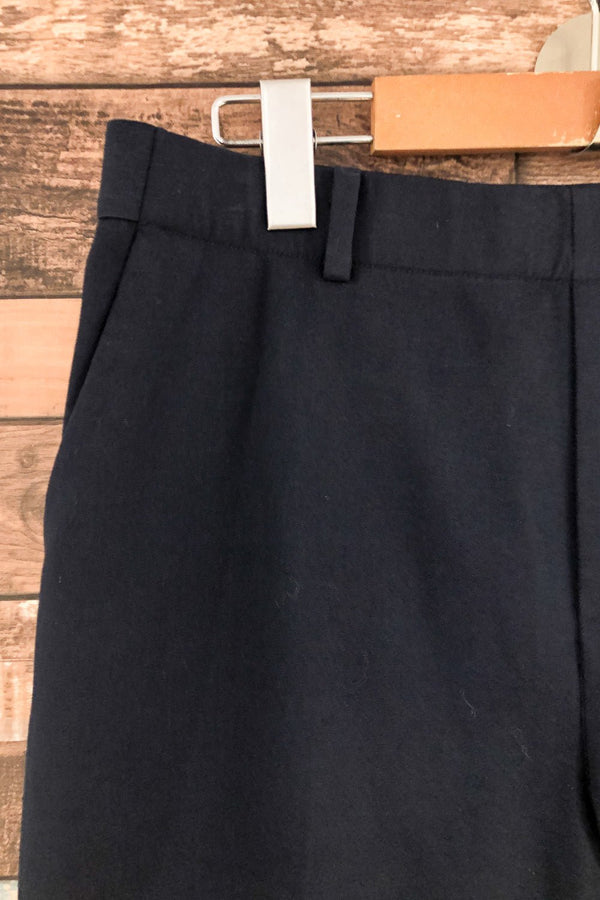 Pantalon marine jambe droite taille élastique (l) seconde main Uniqlo