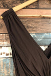 Robe brune avec noeud devant (m) seconde main London Times