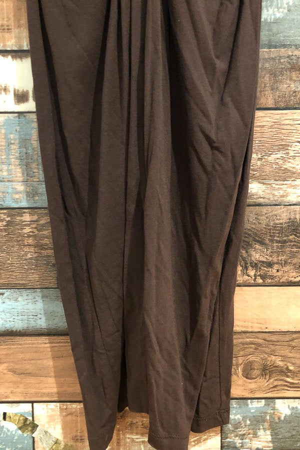 Robe brune avec noeud devant (m) seconde main London Times