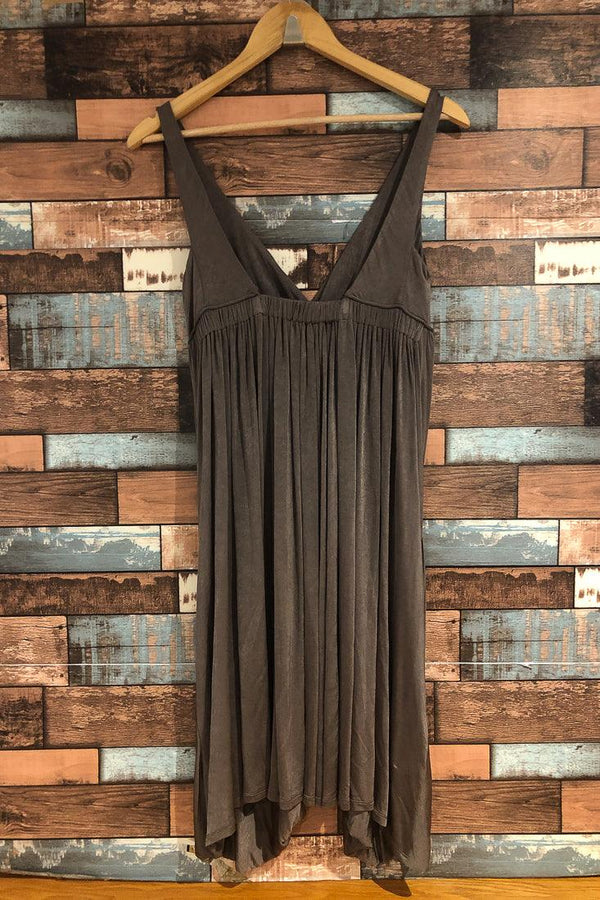 Robe fluide mauve avec poches (s) seconde main Andrew Marc
