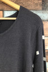 Robe grise avec visage (xl) seconde main Eric Alexandre