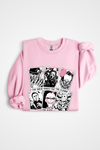 Chandail crewneck cartes films d'horreur -- La Penderie du Paradis ?