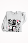 Chandail crewneck cartes films d'horreur -- La Penderie du Paradis ?