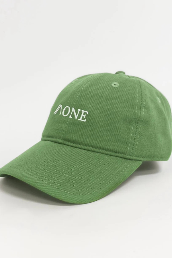 Casquette verte avec logo brodé* seconde main - Aonewear- La Penderie du Paradis