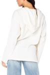 Cardigan gaufré blanc cassé à capuchon* seconde main - Roxy- La Penderie du Paradis