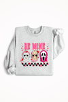 ''Be Mine'' crewneck sweater