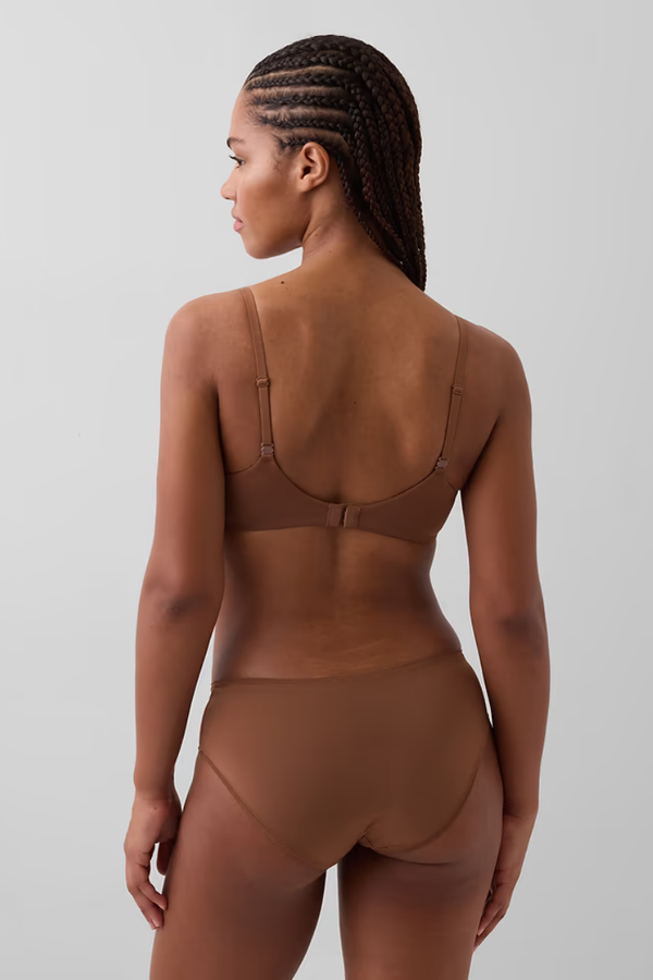 Soutien-gorge t-shirt brun seconde main - GAP- La Penderie du Paradis