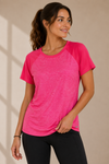 T-shirt sport rose seconde main - Athletic Works- La Penderie du Paradis