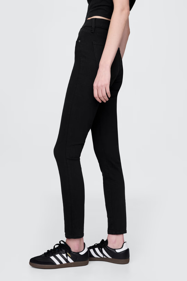 Jeans skinny noir vraiment moulant* seconde main - GAP- La Penderie du Paradis
