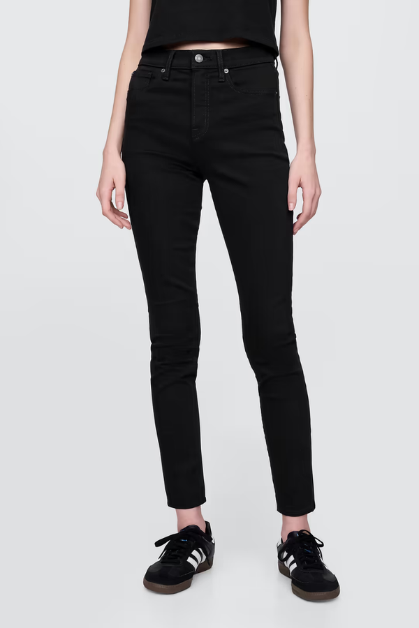 Jeans skinny noir vraiment moulant* seconde main - GAP- La Penderie du Paradis