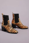 Nirvani Tiger Pattern Boots (7.5)