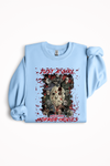 Chandail crewneck ''Just A Girl Who Loves Horror Movies'' -- La Penderie du Paradis ?