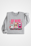 ''Be Mine'' crewneck sweater